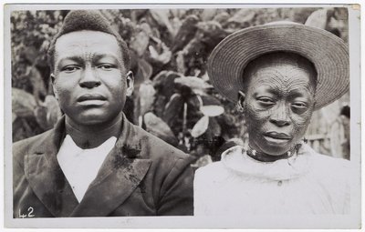 Double Portrait, c.1900 by Reverand Charles Dodds
